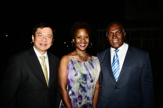 AMBASSADOR HUGGINS LAUDS ST. KITTS AND NEVIS AND THE REPUBLIC OF CHINA (TAIWAN) FOR THEIR STRONG FRIENDSHIP