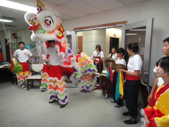 Lion Dance of 2014 Chinese New Year In TECO by Guam Chinese School(2)
