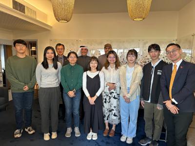【Activity】Taiwanese Students Are Invited to Kuwaiti Think-tank, Reconnaissance Research