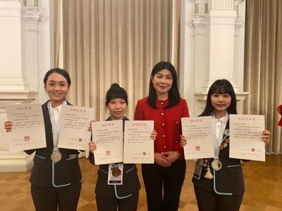 Congratulations to the Taiwanese talents who won medals in the WorldSkills Competition 2022 Special Edition Helsinki