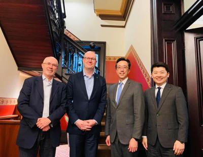 Representative Douglas Hsu Met with Dr. Michael Fullilove, Executive Director of the Lowy Institute