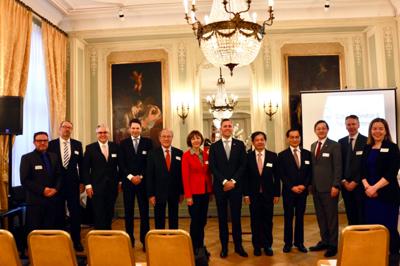 The Delegation and the US Embassy in Bern co-hosted the GCTF event regarding supply chain security and economic resilience