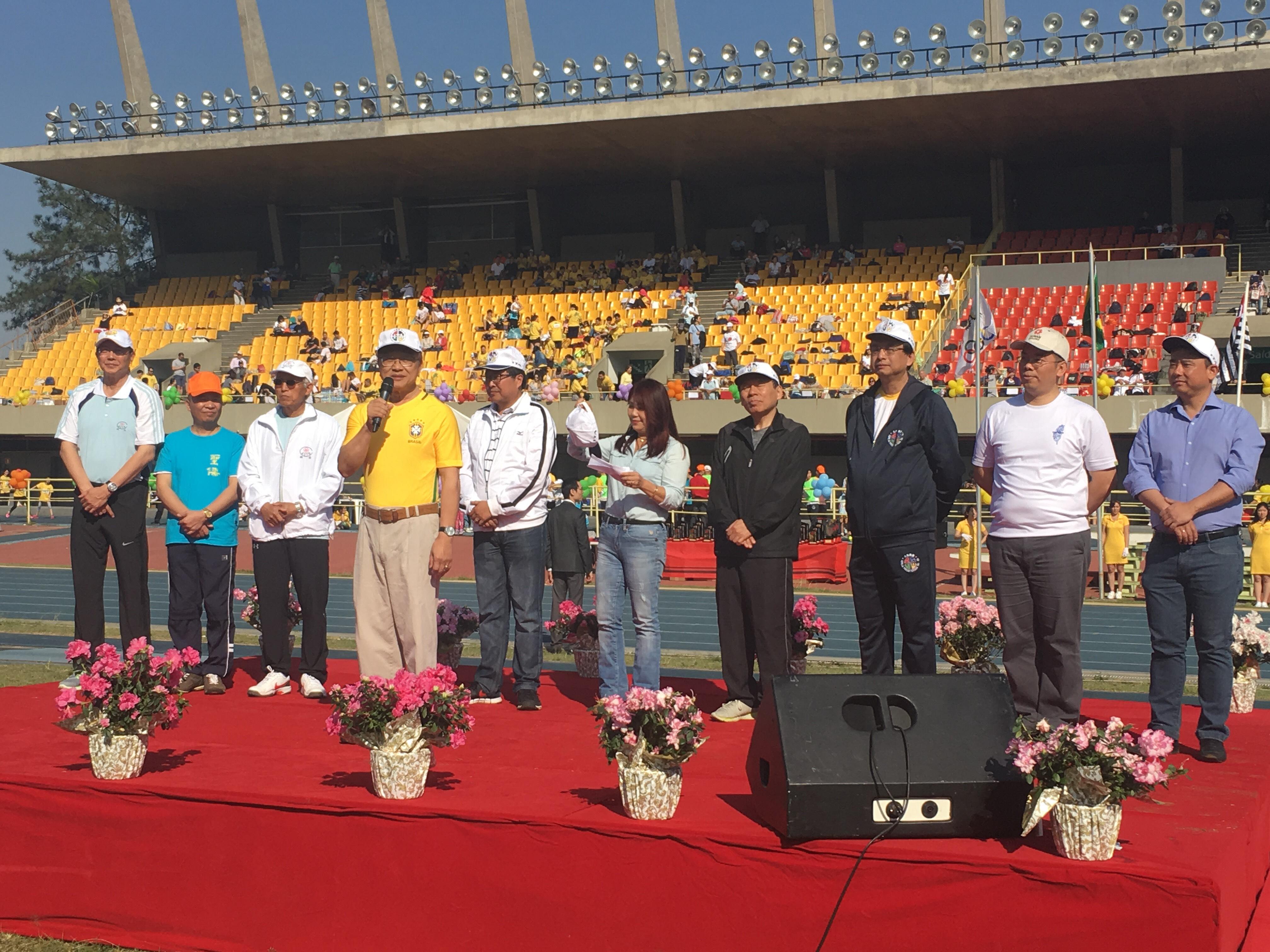 Embaixador Tsai participou no 10º Encontro Esportivo da Comunidade Taiwanesa, que teve lugar no dia 7 de setembro em São Paulo.