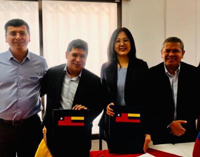 Taiwán apoya desarrollo de Colombia con la donación de equipos tecnológicos