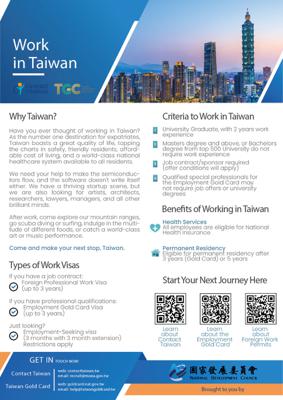 Work in Taiwan
