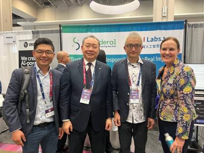 Amb. Alexander Yui visited the AI Expo for National Competitiveness to learn how democracies could leverage critical emerging technologies like AI to advance our common good