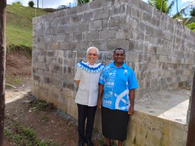 台灣捐款幫助斐濟偏鄉St. Vincent de Paul小學增建盥洗區工程