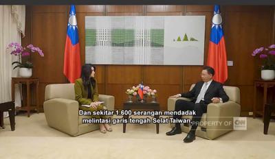 印尼CNN電視台特別節目《亞洲前線》之台灣外交部長吳釗燮專訪節目(第二集)，將於2024年1月12日星期五晚間7點(WIB)播出