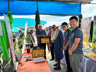 The Technical Mission of the Republic of China (Taiwan) participated in the opening ceremony and exhibition of the Global Food Day and Fiji National Agricultural Exhibition