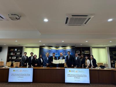 「馬來西亞製造商聯合會（FMM）」與臺灣「中國生產力中心（CPC）」簽署智慧製造MOU