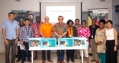 “Clean Energy Project” donates Solar Light Kits to World Vision