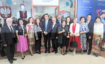 范處長11月9日應邀出席Sunnybank多元文化館「壯麗的波蘭文化展」開幕典禮
