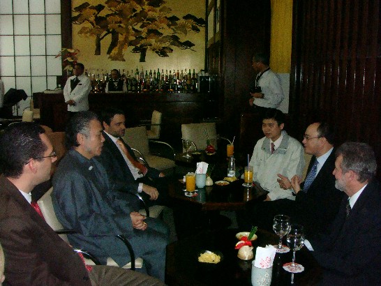駐巴西徐光普代表與聖保羅四家重要媒體記者餐敘(2008.10.14)