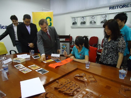 青年大使團訪問巴西進行交流活動