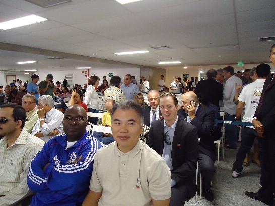 徐大使參加國家足球場落成開幕典禮