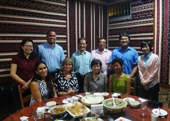 H.E. Ambassador Benjamin Ho hosted dinner in honor of Bowen&Bowen Chief Marketing Officer and Managers and their couples