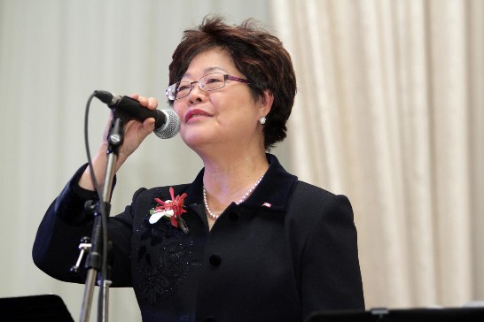 Hon. Alice Wong, Minister of State (Seniors) makes remarks at Taiwan Night