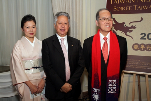 Mr. and Mrs. Ambassador of Dominican Republic and Dr. David Lee