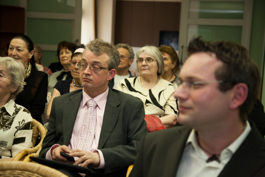 捷克眾議院友台小組主席Marek Benda及出席觀禮者。