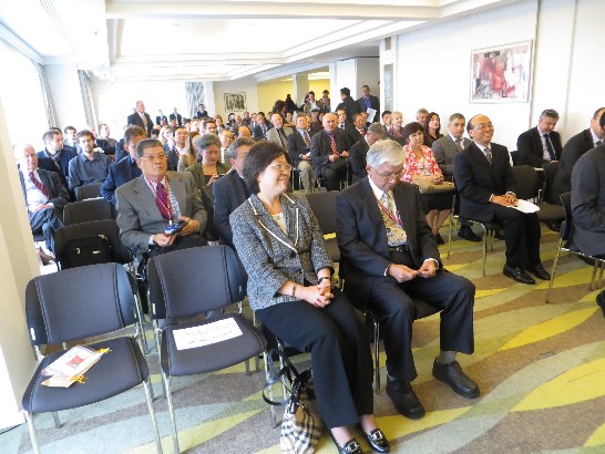 會場有49家台商及33家捷克廠參加洽談會