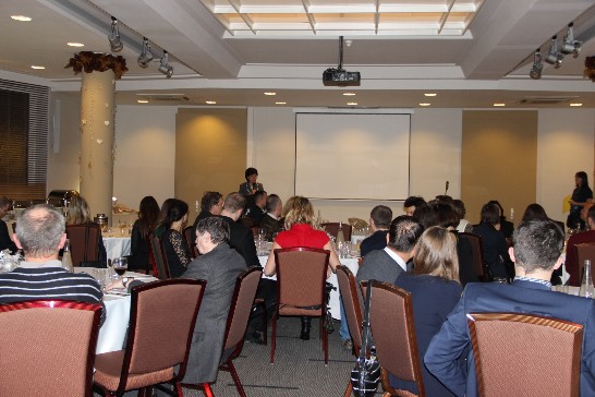 薛代表於捷克「留臺校友會」聯誼餐會致詞