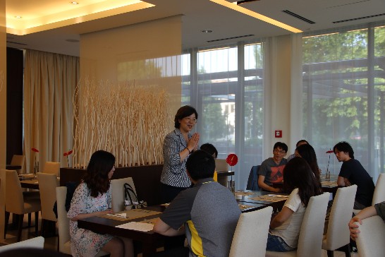 薛代表於5月23日端午節餐會致詞