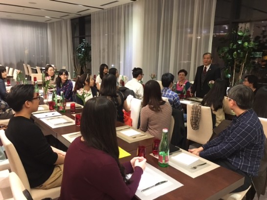 陸大使餐會現場致辭