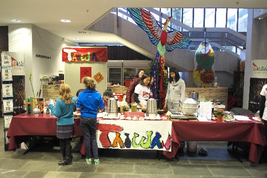 德國紐倫堡及愛爾蘭根區台灣婦女聯誼會於101年11月11日參加Erlangen市國際文化節!