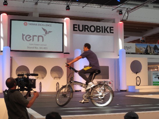 慕尼黑台灣貿易中心於102年8月29日假"德國Eurobike展場"舉辦台灣自行車精品發表會!
