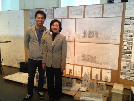 Taiwanese Student Yi-Hao, Liu  who graduated from the Royal Danish Academy of  Fine Arts School of Architecture.