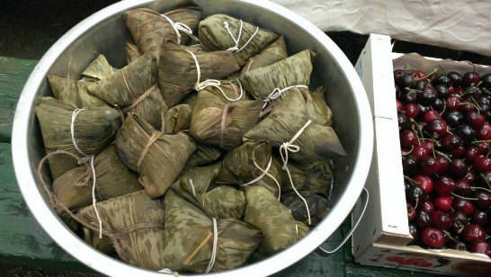 西班牙台灣協會提供可口好吃的粽子
