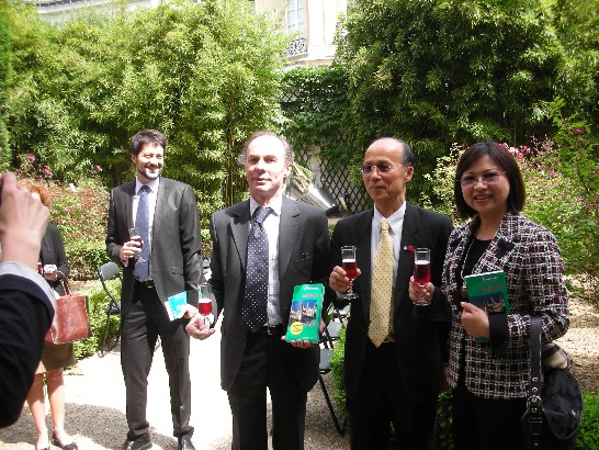 Lancement du guide vert Taiwan à Paris
