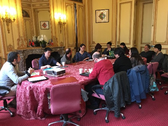 臺灣與法國南特三洲影展電影培訓工作坊進行第二天課程