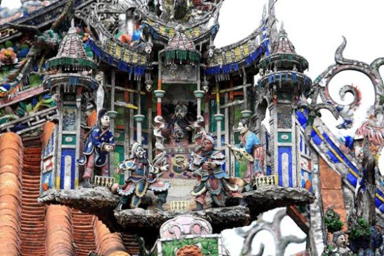 Arte de techo en peligro de desaparecer