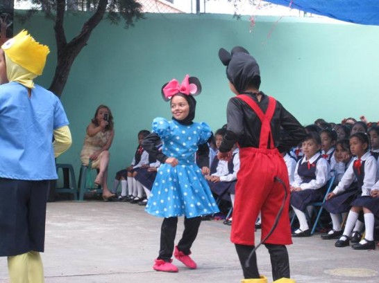Representación cultural de las alumnas