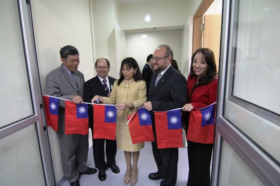 消毒中心剪綵儀式