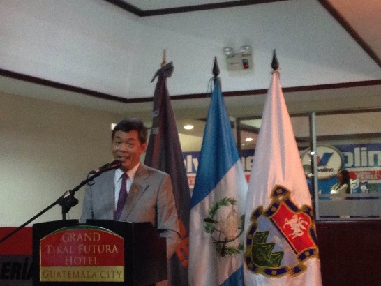 「2014年瓜地馬拉五金建材展」大會開幕式孫大使應邀致詞