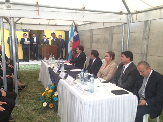 駐館孫大使大成應邀致詞