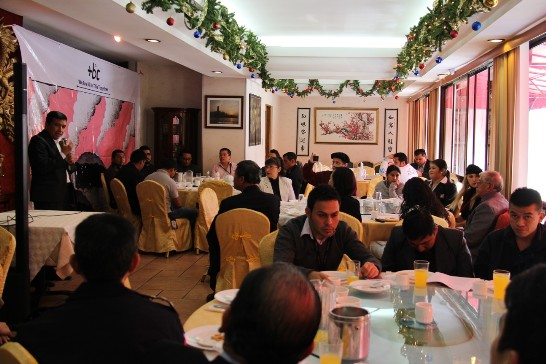 到場瓜國記者相當踴躍