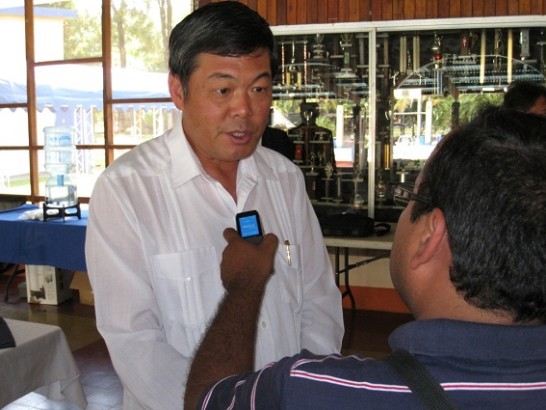 孫大使接受媒體採訪