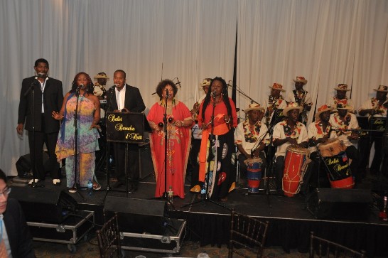 海地國宴音樂表演。