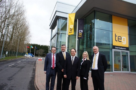 曾代表商訪當地企業Technical Engineering Group