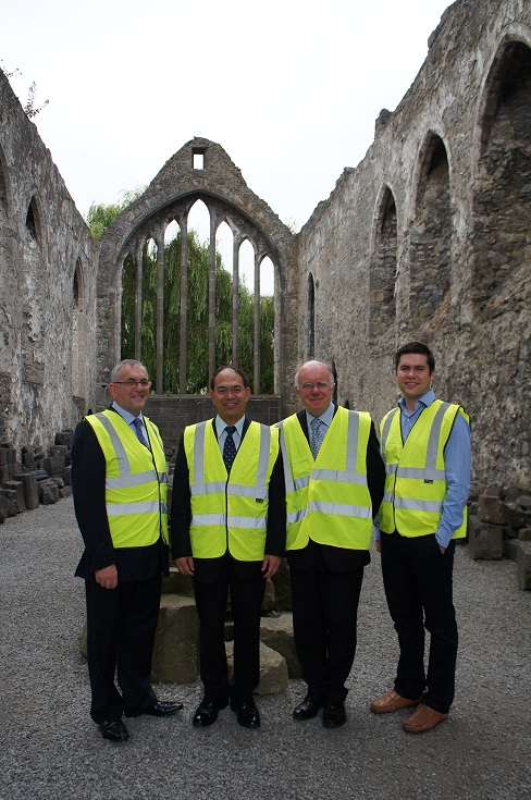 曾代表參觀Smithwick’s歷史園區