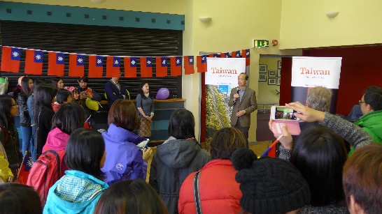 2015國慶升旗杜大使致詞