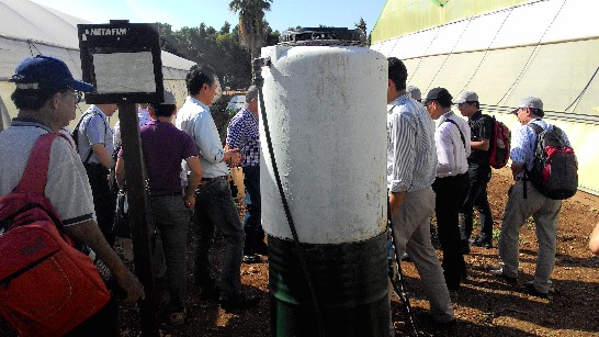 台以商會溫峻瑜秘書長率團到以色列進行水科技參訪