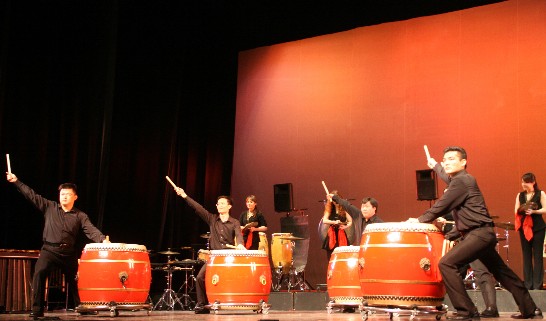 Ju Percussion Group at Kamani Auditorium on 18 APR 2011