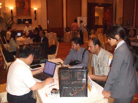 TAITRA one-on-one Trade Meeting held in Kathmandu, Nepal on April 18, 2010.