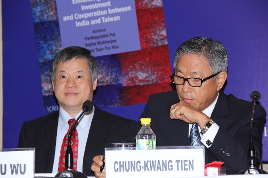 CIER and ICRIER jointly organized a conference on the topic of「Enhancing Trade, Investment and Cooperation between India and Taiwan」. Ambassador Tien, David Hsu, Deputy Director General of BOFT, and Dr. Chung-Shu Wu, President of Cier, are invited to give the speeches during the inaugural session.