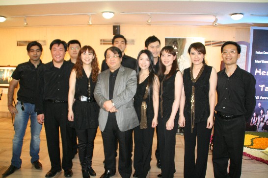 朱宗慶打擊樂團於新德里Kamani Auditorium表演 (18 APR 2011)