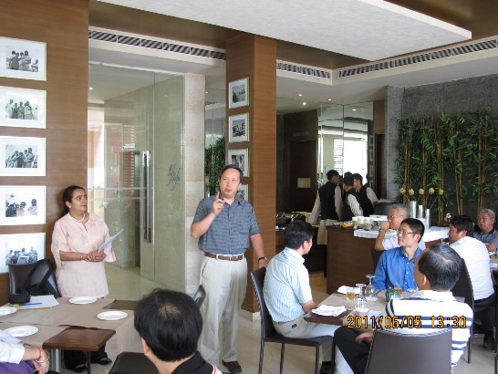 德里台商與代表處同仁端午節餐敘